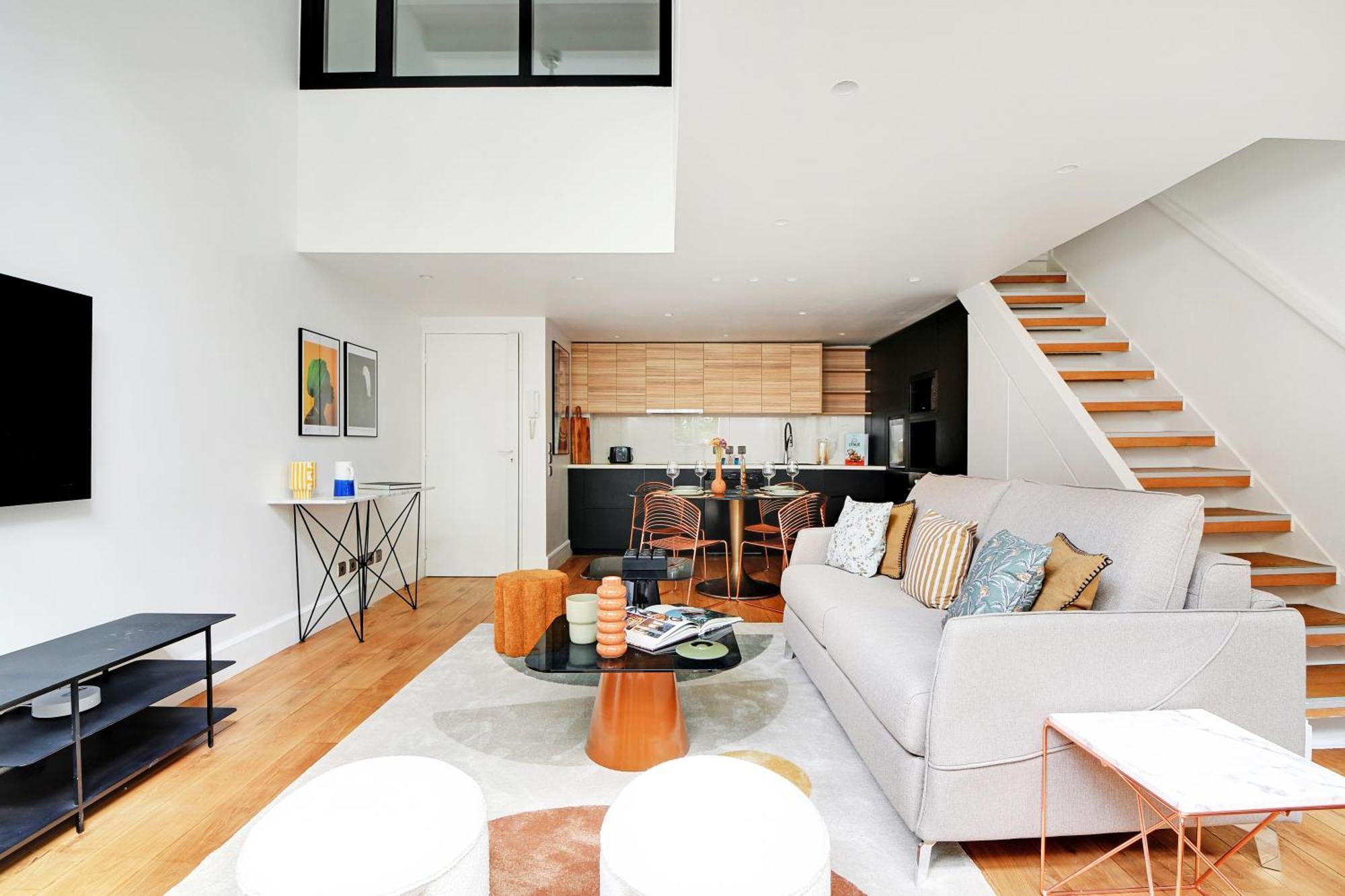 Апартаменты Amazing Loft 2Br - Eiffel Tower Париж Экстерьер фото